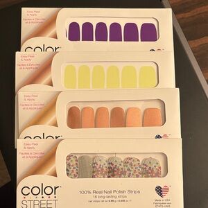 Color Street Vibrant Nail Polish Strips Collection